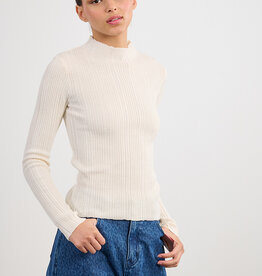 Molly Bracken Jakki Long Sleeve Sparkle Knit Top