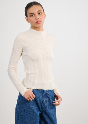 Molly Bracken Jakki Long Sleeve Sparkle Top