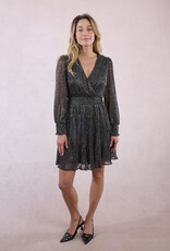 Molly Bracken Silver Belle Dress in Gunmetal