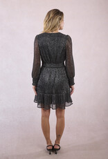 Molly Bracken Silver Belle Dress in Gunmetal