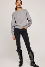 Gentle Fawn Alfie Crewneck Sweater in Heather Grey