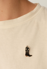 Des Petits Hauts Nashville Cowboy Boot Pin Brooch