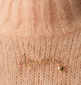 Des Petits Hauts Des Petits Hauts - Nemours Amour Charm Brooch