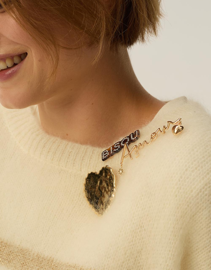 Des Petits Hauts Nemours Amour Charm Brooch