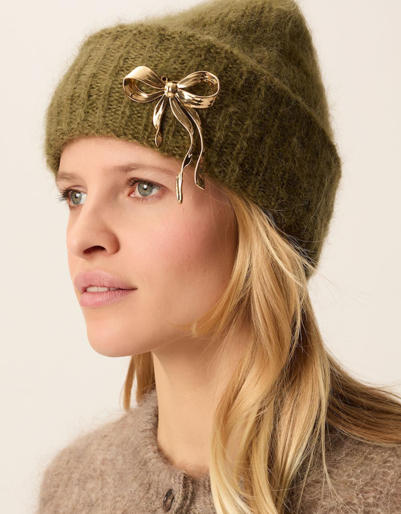 Des Petits Hauts Noop Bow Brooch