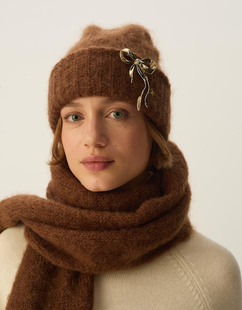 Des Petits Hauts Noop Bow Brooch