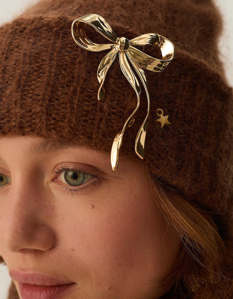 Des Petits Hauts Noop Bow Brooch