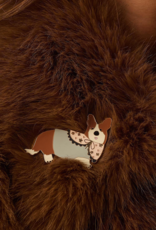 Des Petits Hauts Nono Corgi Pin Brooch