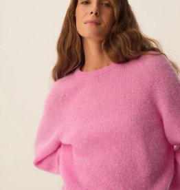 Des Petits Hauts Des Petits Hauts - Carlos Mohair Blend Pullover in Lady Pink