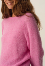 Des Petits Hauts Carlos Mohair Blend Pullover in Lady Pink