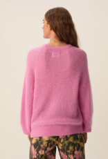 Des Petits Hauts Carlos Mohair Blend Pullover in Lady Pink