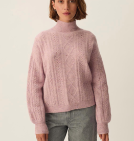Des Petits Hauts Des Petits Hauts - Dino Wool Blend Turtleneck in Lady Tweed
