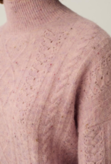 Des Petits Hauts Dino Wool Blend Turtleneck in Lady Tweed