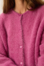 Des Petits Hauts Bea Cardigan in Framboise