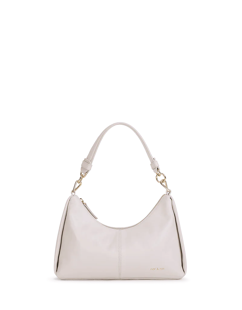 Nat And Nin Rejina Leather Bag in White