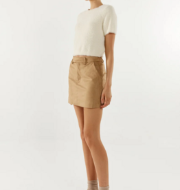 Madison the Label Collins Faux Suede Mini Skirt *Two Colours*