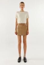 Madison the Label Collins Faux Suede Mini Skirt