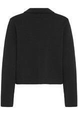 ICHI Ketty Cardigan with Collar and Breast Pocket