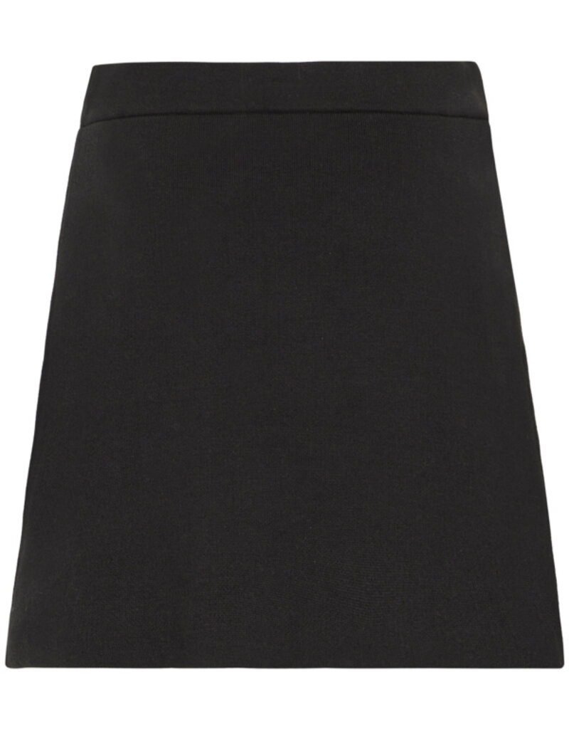 ICHI Ketty Knit Skirt With Buttons