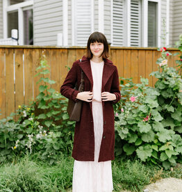 InWear Yumi Coat in Syrah Melange