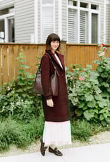 InWear Yum Coat in Syrah Melange