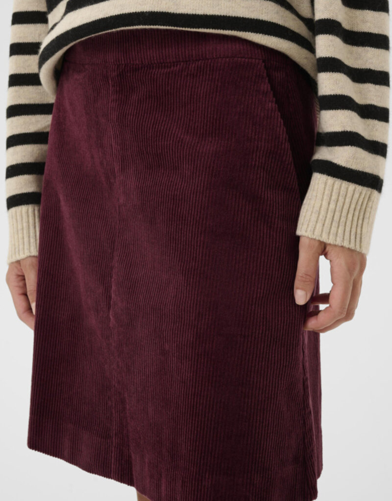 Part Two Lings Cordouroy Skirt
