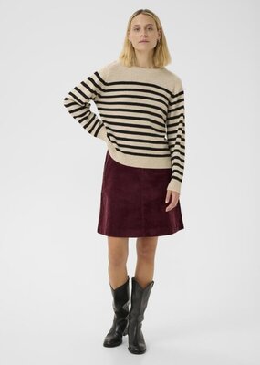 Part Two Lings Cordouroy Skirt *Two Colours*
