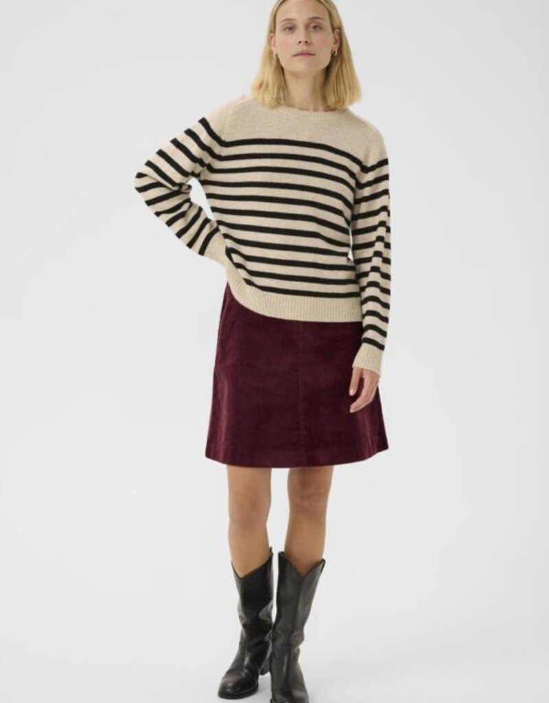 Part Two Lings Cordouroy Skirt