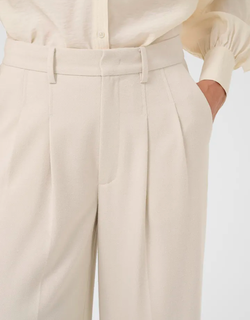 Part Two Salva Textured Trousers in French Oak