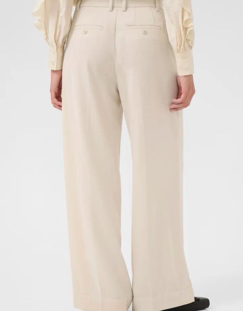 Part Two Salva Textured Trousers in French Oak