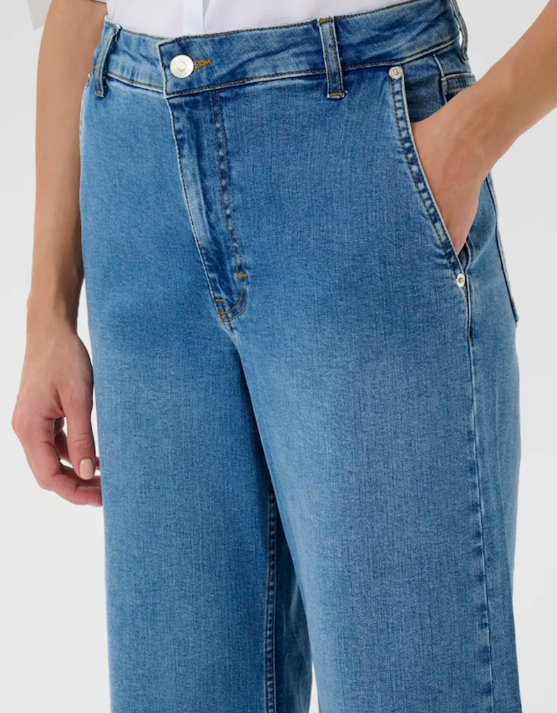 Part Two Safina Jeans in Medium Blue Denim