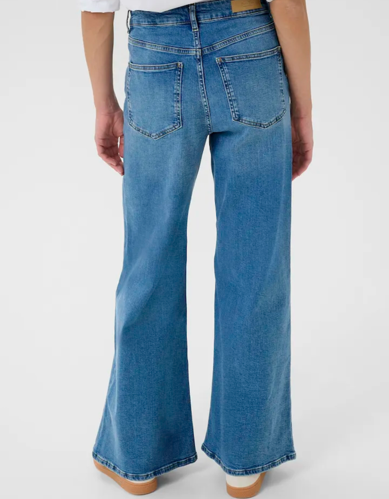 Part Two Safina Jeans in Medium Blue Denim