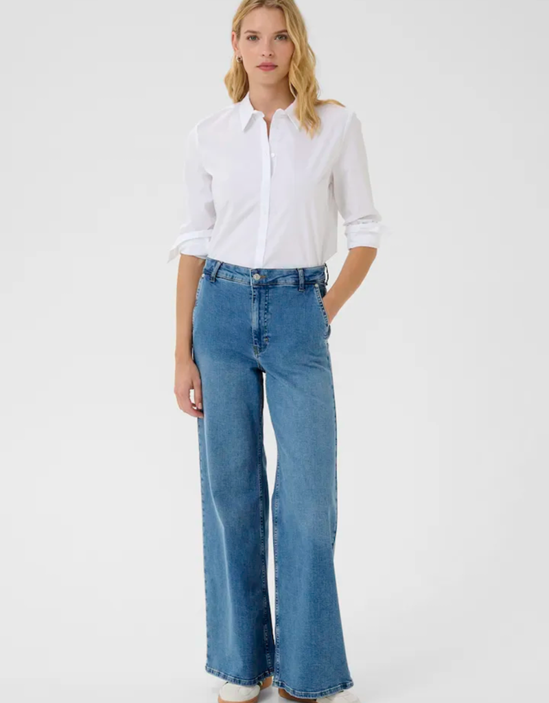 Part Two Safina Jeans in Medium Blue Denim