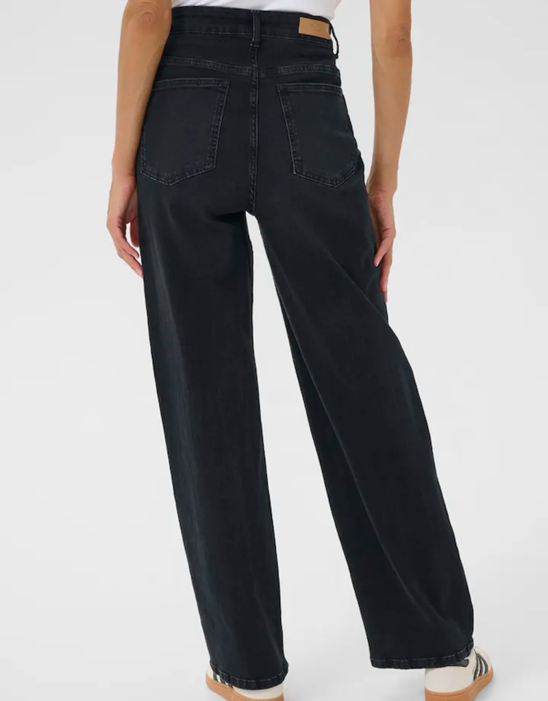 Part Two Simona Jeans in Washed Black Denim