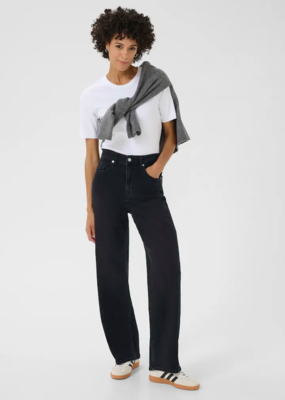 Part Two Simona Jeans in Washed Black Denim