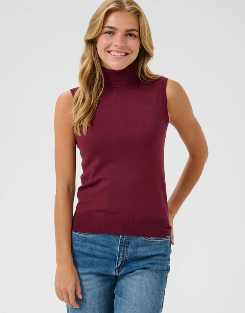 Kaffe Lizza Rollneck Top