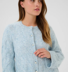 Kaffe Martha Cardigan in Windward Blue