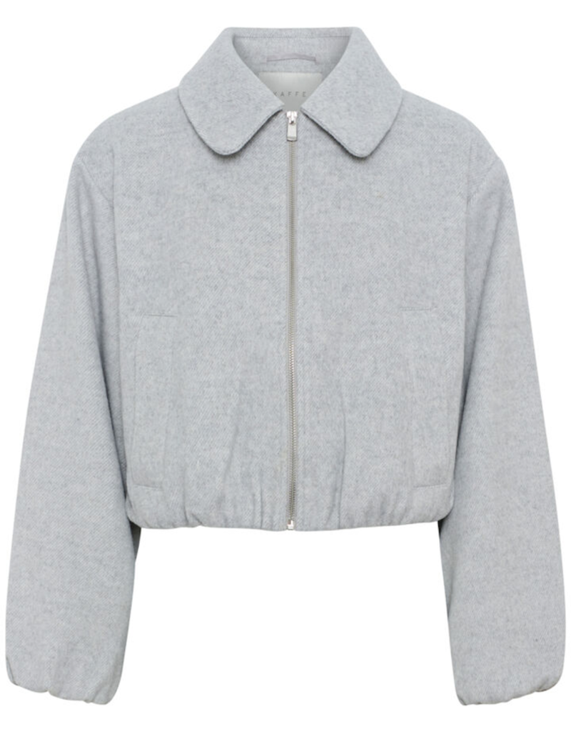 Kaffe Ludovika Jacket in Grey Melange