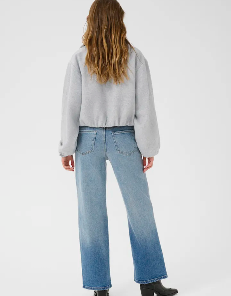 Kaffe Ludovika Jacket in Grey Melange