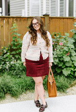 Part Two Lings Cordouroy Skirt