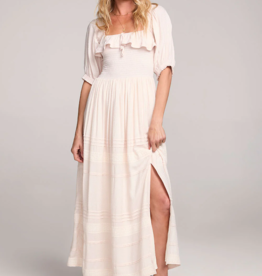 Saltwater Luxe Gabriele Square Neck Midi Dress