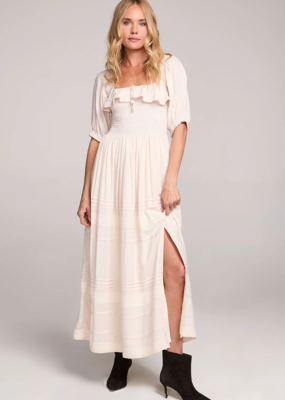 Saltwater Luxe Gabriele Square Neck Midi Dress