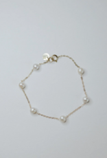 Jillian Leigh Penzing 14k Gold Filled Cable Chain Bracelet