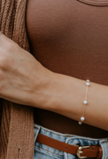 Jillian Leigh Penzing 14k Gold Filled Cable Chain Bracelet