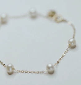 Jillian Leigh Penzing 14k Gold Filled Cable Chain Bracelet