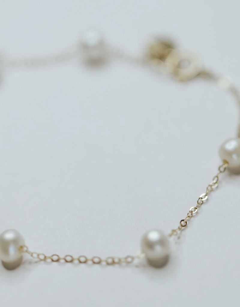 Jillian Leigh Penzing 14k Gold Filled Cable Chain Bracelet