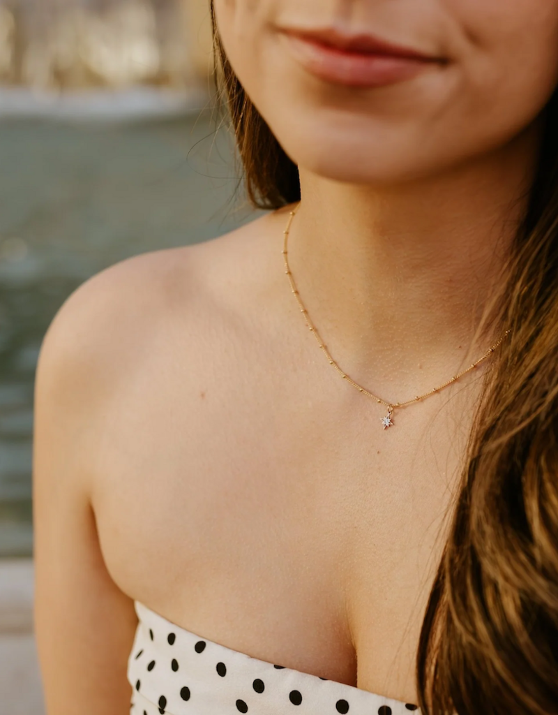 Jillian Leigh Flen 14k Gold Filled Satelite Chain Necklace