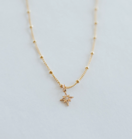Jillian Leigh Flen 14k Gold Filled Satelite Chain Necklace