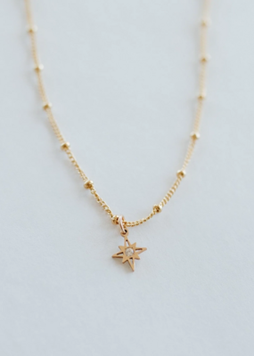 Jillian Leigh Flen 14k Gold Filled Satelite Chain Necklace
