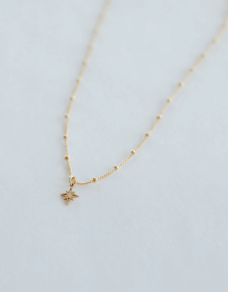 Jillian Leigh Flen 14k Gold Filled Satelite Chain Necklace